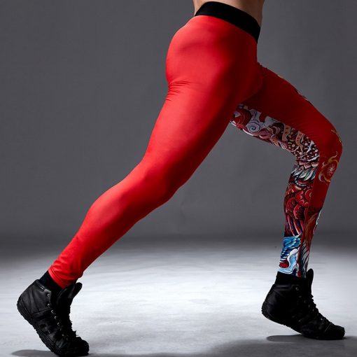 Compression Pants Running Pants Men Training Fitness Sports Sportswear Leggings Gym Jogging Pants Male Yoga Bottoms 6
