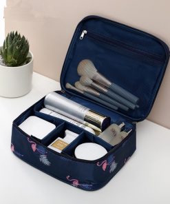 RUPUTIN 2018 New Women's Make up Bag Travel Cosmetic Organizer Bag Cases Printed Multifunction Portable Toiletry Kits Makeup Bag 12