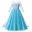 Princess Girls Anna elsa Dress Anna Costume with Cloak Children Cosplay Clothing Snow Queen 2 birthday Party Cosplay Fancy Dress 8