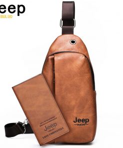 JEEP BULUO Brand Men's Sling Bag Casual Daypacks Chest Bags For Man High Quality Crossbody Bag Pouch Travel 1