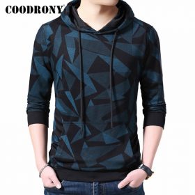 COODRONY Brand Mens Hoodies Streetwear Fashion Pattern Pullover Hoodie Men Autumn Winter Casual Hooded Sweatshirt Men Tops 94008 1