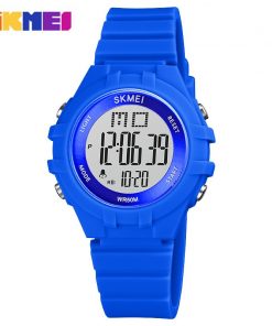 SKMEI LED Display Digital Kids Watches Soft Sport Boyes Girls Wristwatch Shockproof Waterproof Children Watch montre enfant 1716 9