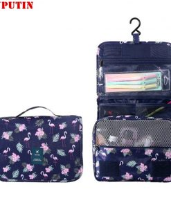 RUPUTIN Fashion Travel Bag Waterproof Portable Cosmetic Cases Man Toiletry Bags Women Cosmetic Organizer Pouch Hanging Wash Bags 1