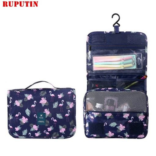 RUPUTIN Fashion Travel Bag Waterproof Portable Cosmetic Cases Man Toiletry Bags Women Cosmetic Organizer Pouch Hanging Wash Bags 1