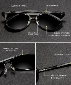 KINGSEVEN BRAND DESIGN New Polarized Rimless Sunglasses Men Women Driving Pilot Frame Sun Glasses Male Goggle UV400 Gafas De Sol 2