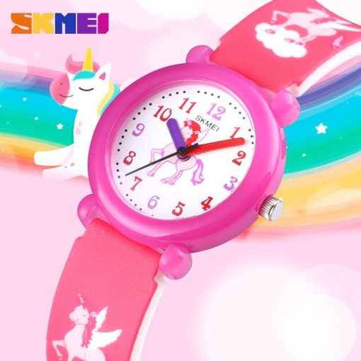 SKMEI Lovely Quartz Kids Watches Cartoon Creative Cute Children Watch Waterproof Small Sportreloj deportivo 1621 Boy Girl Clock 2