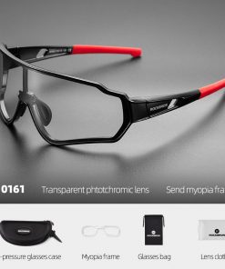 ROCKBROS Cycling Glasses Men Women Photochromic Outdoor Sport Hiking Eyewear Polarized Sunglasses Inner Frame  Bicycle Glasses 7