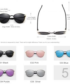 KINGSEVEN Cat Eye Sunglasses Women Polarized Fashion Ladies Sun Glasses Female Vintage Shades Oculos de sol Feminino UV400 3