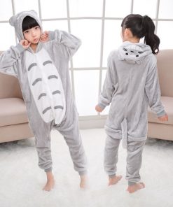 Kigurumi Unicorn Pajamas Children's Pajamas for Boys Girls Flannel Kids Stich Pijamas Set Animal Sleepwear Winter Onesies 4-12 24