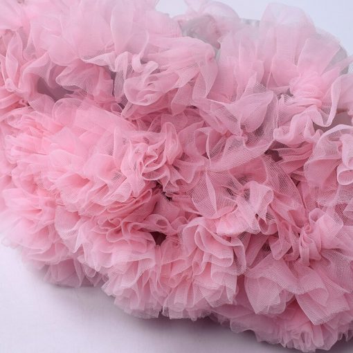 9M-8Years Girls Tutu Skirts Solid Fluffy Tulle Princess Ball gown Pettiskirt Kids Ballet Party Performance Skirts for Children 5