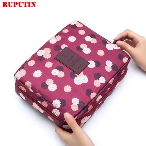 RUPUTIN Drop Ship Travel Cosmetic Bags Multifunction Women's Toiletries Organizer Make Up Bag Waterproof Storage Makeup Cases 1