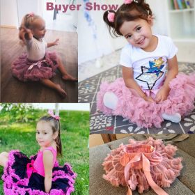 Drop shipping Baby Girls Tutu Skirt Fluffy Children Ballet Kids Pettiskirt Baby Girl Skirts Princess Tulle Party Dance Skirts 5