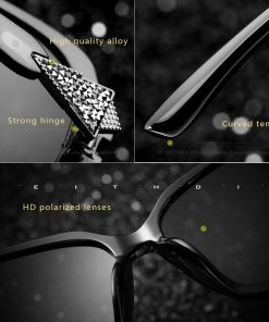 VEITHDIA Women's Sun glasses Polarized Gradient Lens Luxury Ladies Designer Sunglasses Eyewear Accessories For Women 3068 2