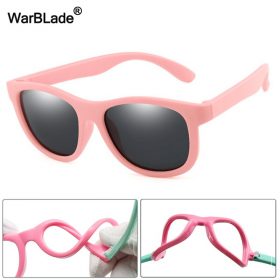 WarBlade 2020 Kids Sunglasses Children Polarized Sun Glasses Boys Girls Silicone Safety Glasses Baby Infant Shades Eyewear UV400 3