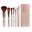 7PCs/set Makeup Brushes Kit Beauty Make up Brush set Concealer Cosmetic Pincel Blush Foundation Eyeshadow Concealer Lip Eye Tool 9