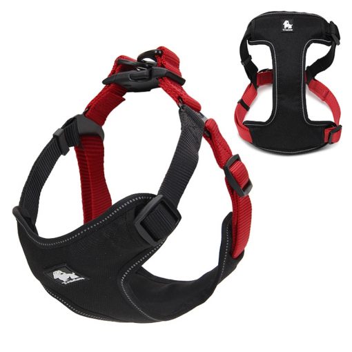 Truelove Padded reflective dog harness vest Pet Dog Step in Harness Adjustable No Pulling pet Harnesses for Small Medium dog 2