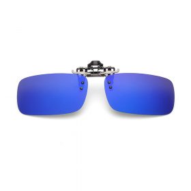 Men Square Clip on Glasses Polarized Glasses Night Driving Fishing Cycling Sunglasses Women Sunglasses Clip Glasses 4