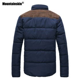 Mountainskin Autumn Winter Coats Men Parka Cotton Warm Thick Jackets Padded Coat Male Outerwear Jacket Mens Brand Clothing SA787 4