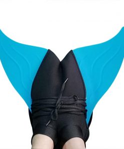 Kids Girls Swimming Mermaid Tail Monofin Flippers Real Swimmable Mermaid Tail Fin Costumes Props For Children 13