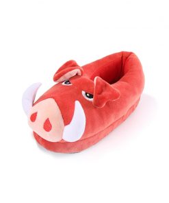 Winter Warm Child Shoes Soft Indoor Floor Slippers Home Slippers Animal Cartoon Plush Slides One Size Shoes Unisex Big Size 44 7