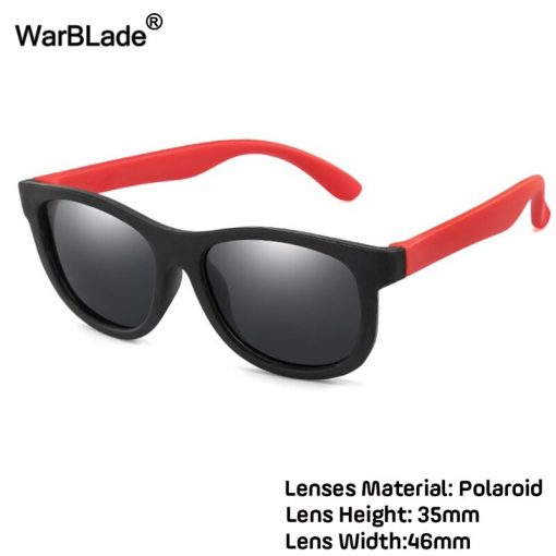 WarBlade 2020 Kids Sunglasses Children Polarized Sun Glasses Boys Girls Silicone Safety Glasses Baby Infant Shades Eyewear UV400 6