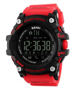 SKMEI Outdoor Sport Smart Watch Men Bluetooth Multifunction Fitness Watches 5Bar Waterproof Digital Watch reloj hombre 1227/1384 7
