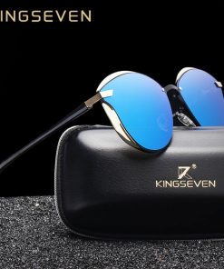 KINGSEVEN Cat Eye Sunglasses Women Polarized Fashion Ladies Sun Glasses Female Vintage Shades Oculos de sol Feminino UV400 1