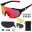 WEST BIKING Pro 3 Lens Polarized Cycling Glasses UV400 Protection Sunglasses Men Women MTB Road Bike Eyewear Cycling Goggles 9