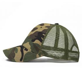 2019 new Camo Mesh Baseball Cap Men Camouflage Bone Masculino Summer Hat Men Army Cap Trucker Snapback Hip Hop Dad Hats Gorra 4