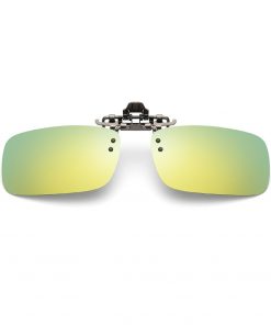 Men Square Clip on Glasses Polarized Glasses Night Driving Fishing Cycling Sunglasses Women Sunglasses Clip Glasses 8