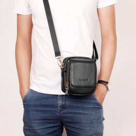 Cobbler Legend Messenger Bag Men's Shoulder Bags Genuine Leather Small Flap Male Man Crossbody Bag for Messenger Men Leather Bag 6