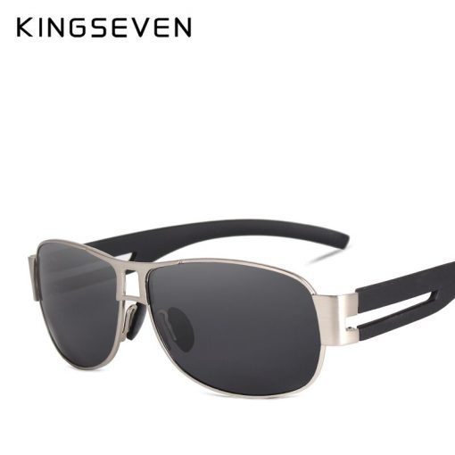 KINGSEVEN Men Classic Brand Sunglasses Luxury Aluminum Polarized Sunglasses EMI Defending Coating Lens Male Driving Shades N7806 4