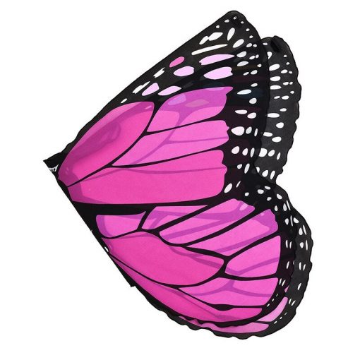 MUABABY Girls Butterfly Wing Kids Fairy Accessories Children's Day Stage Performance Outfits Baby Girl Photoshoot Supply 3