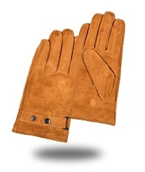Gours Winter New Men Genuine Leather Gloves Pigskin Mittens Matte Leather 5 color Fashion Brand Driving Warm Gloves GSM001 6