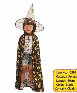 Halloween Costume Capes with Hats for Kids Boys Girls Halloween Pumpkin Halloween Costumes for Women Adult Costume 18