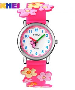 SKMEI 3D Cartoon Quartz Children Watch Colorful Cute Kids Watches Waterproof Creative Boys Girls Clock Soft montre enfant 1685 9