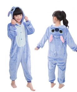 Kigurumi New Winter Unicorn Pajamas For Children  Animal Pyjamas Kids Panda Licorne Onesie Boys Girls Sleepwear Unicornio Jumpsu 12