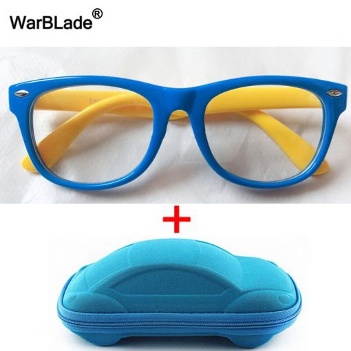 Warblade New Flexible Kids Glasses TR90 Silicone Children Eyeglasses Boys Girls Baby Optic Frame Computer Transparent Eyewears 3
