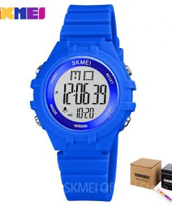 SKMEI LED Display Digital Kids Watches Soft Sport Boyes Girls Wristwatch Shockproof Waterproof Children Watch montre enfant 1716 10