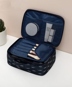 RUPUTIN 2018 New Women's Make up Bag Travel Cosmetic Organizer Bag Cases Printed Multifunction Portable Toiletry Kits Makeup Bag 31