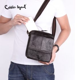 Cobbler Legend Brand 100% Genuine Leather Bag Shoulder Bags Messenger For Business Luxury Shoulder Bag 2019 3