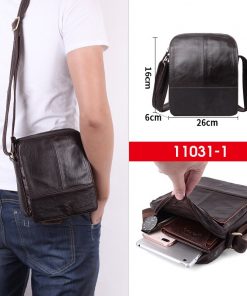 Cobbler Legend Brand 100% Genuine Leather Bag Shoulder Bags Messenger For Business Luxury Shoulder Bag 2019 8