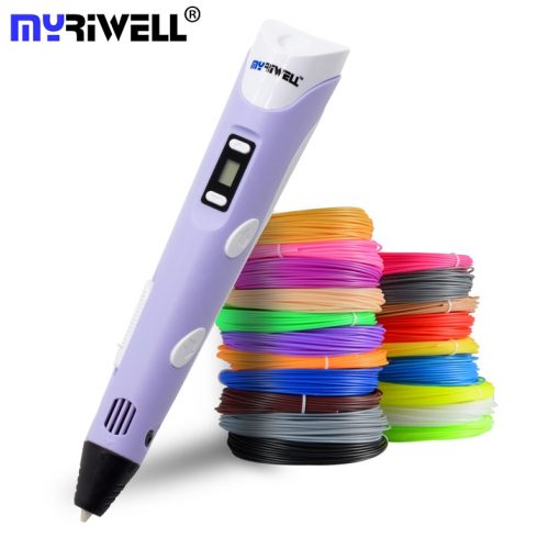 Myriwell 3D Pen LED Display 2nd Generation 3D Printing Pen With 9M ABS Filament Arts DIY Pens For Kids Drawing Tools 1