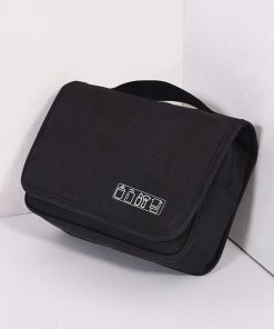 Women Men Business Cosmetic Bag Hanging Portable Waterproof Organizer Wash Travel Makeup Case Beauty Toiletry Make Up Kit Box 7