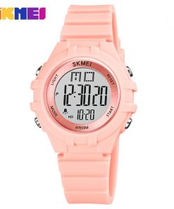 SKMEI LED Display Digital Kids Watches Soft Sport Boyes Girls Wristwatch Shockproof Waterproof Children Watch montre enfant 1716 7