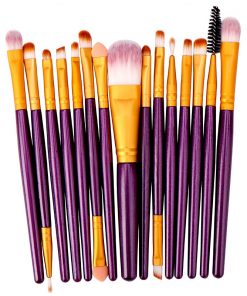 15PCs Makeup Brush Set Cosmetict Makeup For Face Make Up Tools Women Beauty  Professional Foundation Blush Eyeshadow Consealer 2