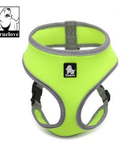 Truelove Puppy Cat Pet Dog Harness Breathable Mesh Nylon Dog Harness Strap Soft Walk Vest Collar For Small Medium Dog 8color 8