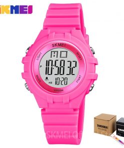 SKMEI LED Display Digital Kids Watches Soft Sport Boyes Girls Wristwatch Shockproof Waterproof Children Watch montre enfant 1716 12