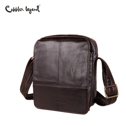 Cobbler Legend Brand 100% Genuine Leather Bag Shoulder Bags Messenger For Business Luxury Shoulder Bag 2019 2