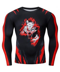 Men Long Sleeves Casual Fashion Gyms Bodybuilding Male Tops Fitness Running Sport T-Shirts Training Sportswear Brand Clothes 16